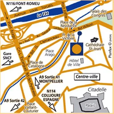 فندق Centre بيربينيو